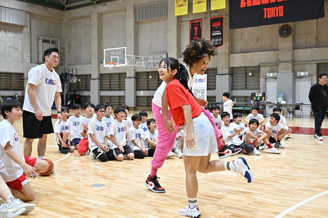 ＜Jr.NBA Clinic in 東京 Powered by B.LEAGUE＞トヨタ府中スポーツセンター（2024年2月29日）