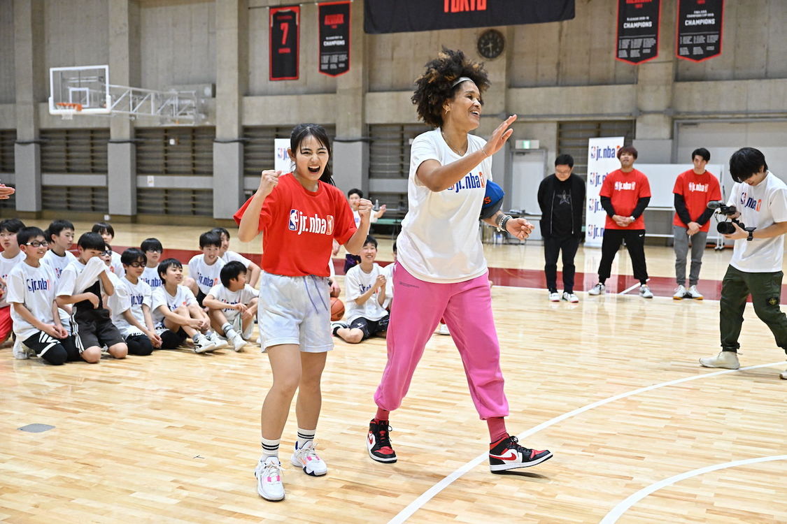 ＜Jr.NBA Clinic in 東京 Powered by B.LEAGUE＞トヨタ府中スポーツセンター（2024年2月29日）