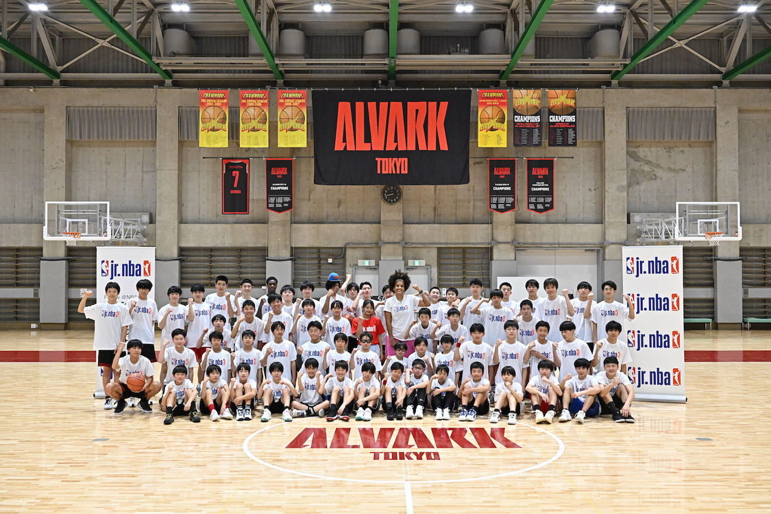 ＜Jr.NBA Clinic in 東京 Powered by B.LEAGUE＞トヨタ府中スポーツセンター（2024年2月29日）