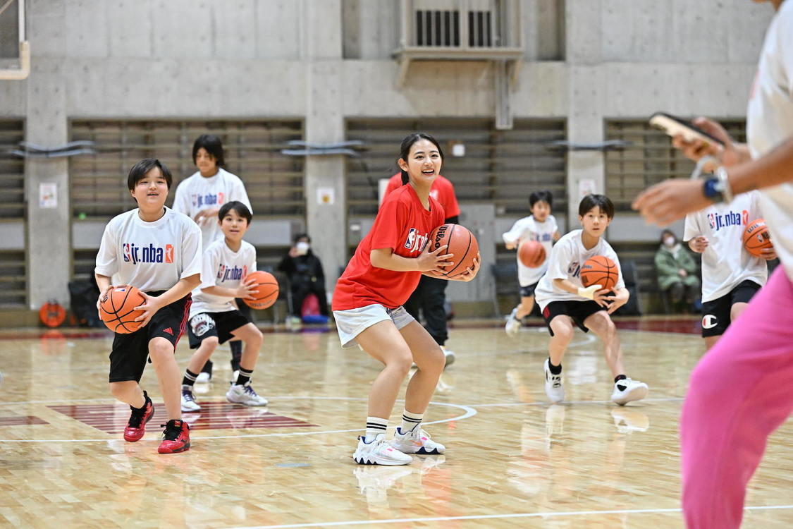 ＜Jr.NBA Clinic in 東京 Powered by B.LEAGUE＞トヨタ府中スポーツセンター（2024年2月29日）