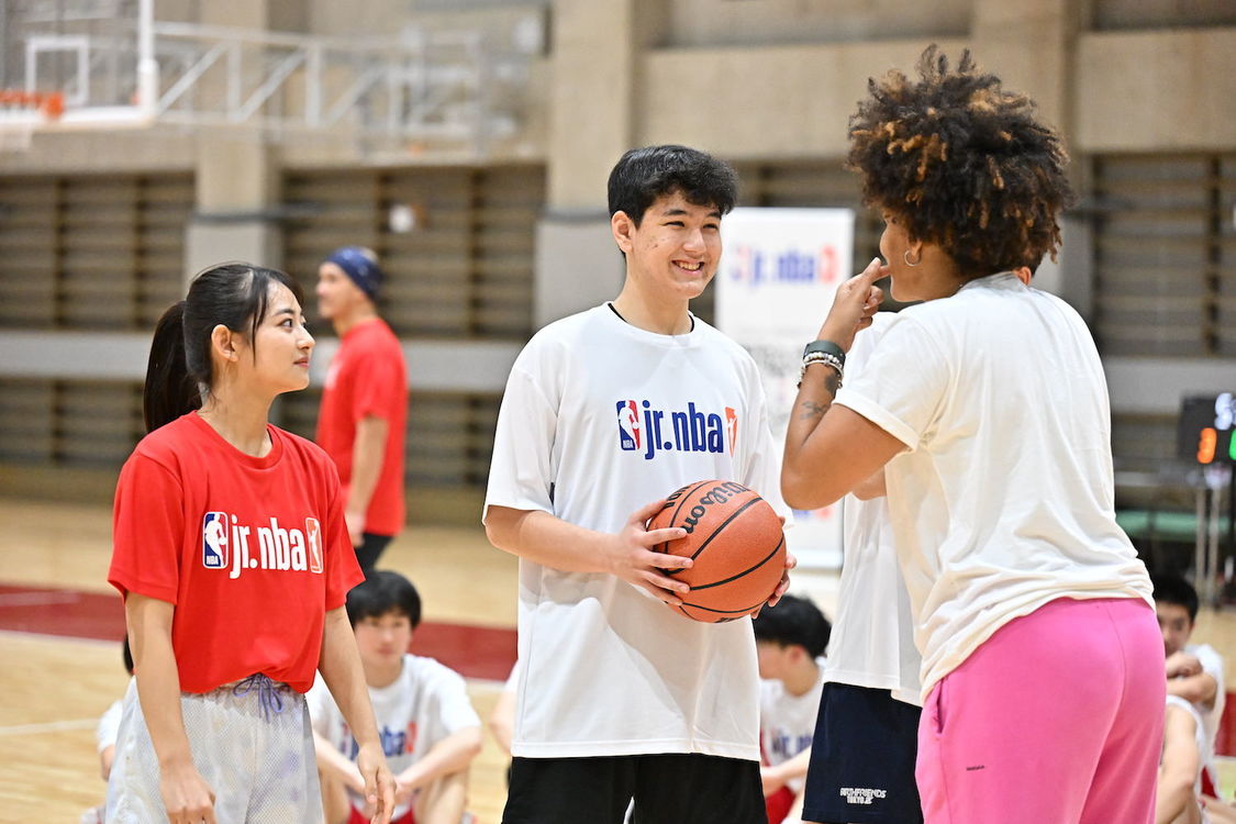 ＜Jr.NBA Clinic in 東京 Powered by B.LEAGUE＞トヨタ府中スポーツセンター（2024年2月29日）