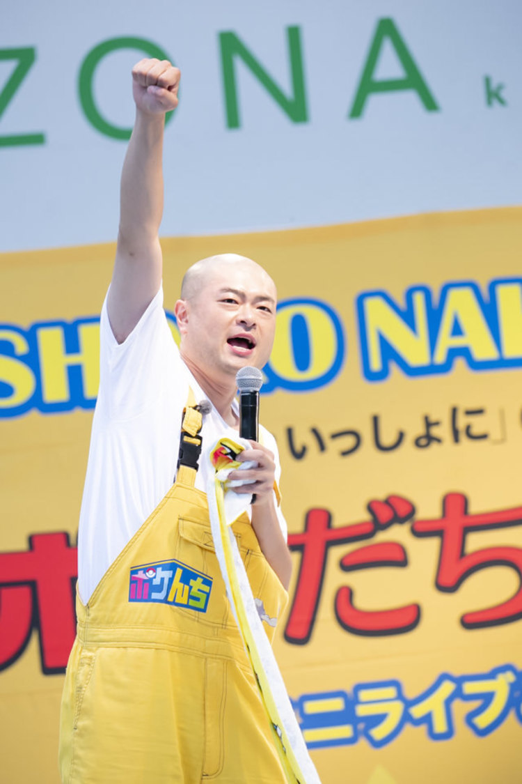 あばれる君｜小林幸子&中川翔子「風といっしょに」発売記念「&mall」presents ＜ポケだちツアー＞（神奈川県・三井ショッピングパーク ラゾーナ川崎 2F ルーファ広場　グランドステージ）