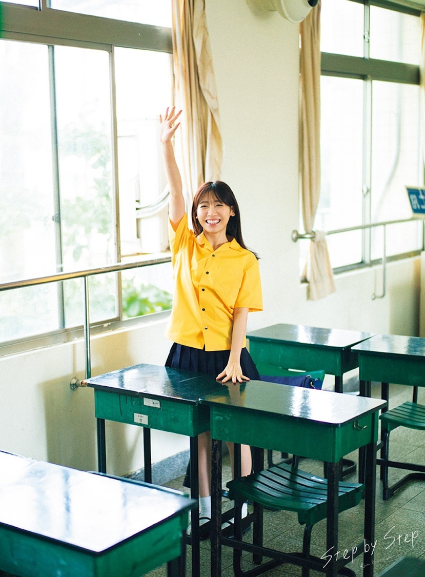 『来栖りん写真集 step by step』先行カット（撮影：細居幸次郎）