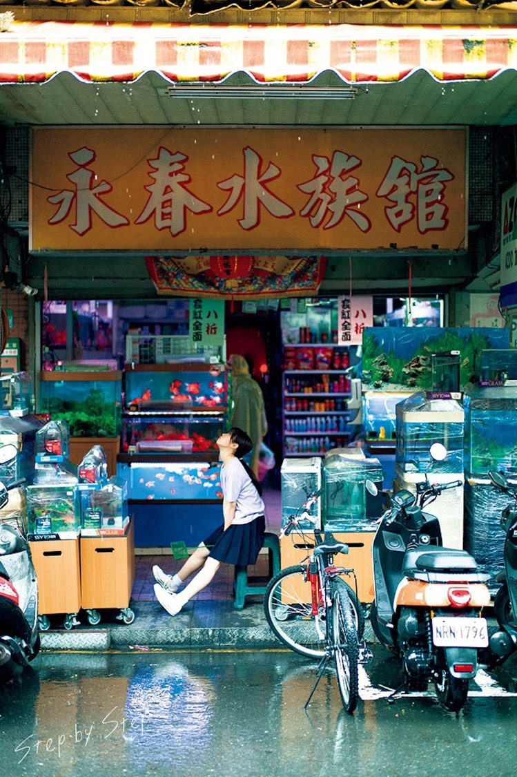 『来栖りん写真集 step by step』先行カット（撮影：細居幸次郎）