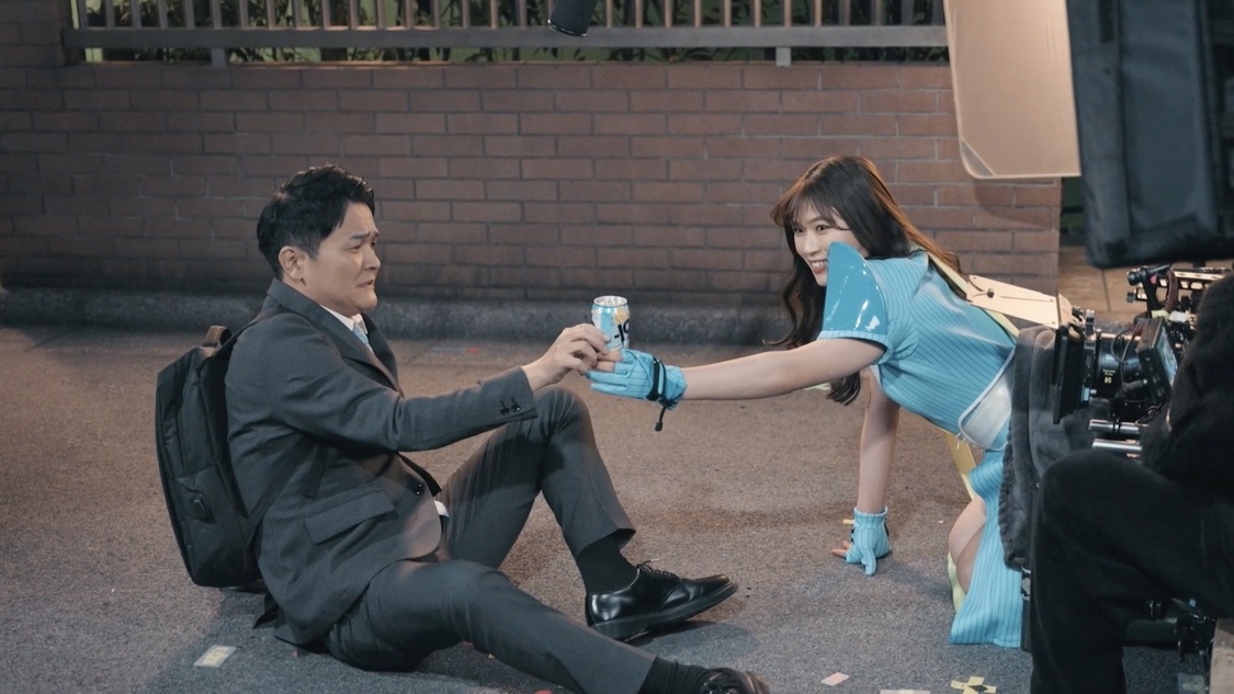 「ー196 ウーマンどかーん！と千鳥ノブ」篇 メイキングカット