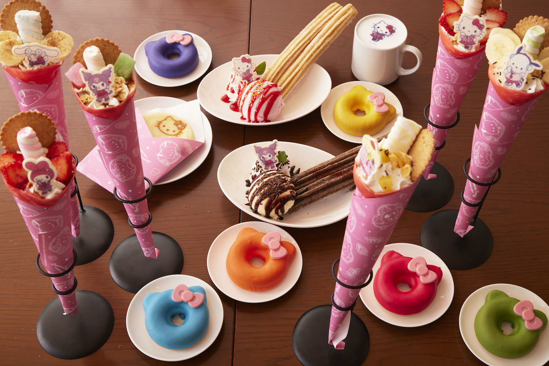 今回のイベントと連動したメニューも盛りだくさん（© 2024 SANRIO CO.,LTD. 著作(株)サンリオ）