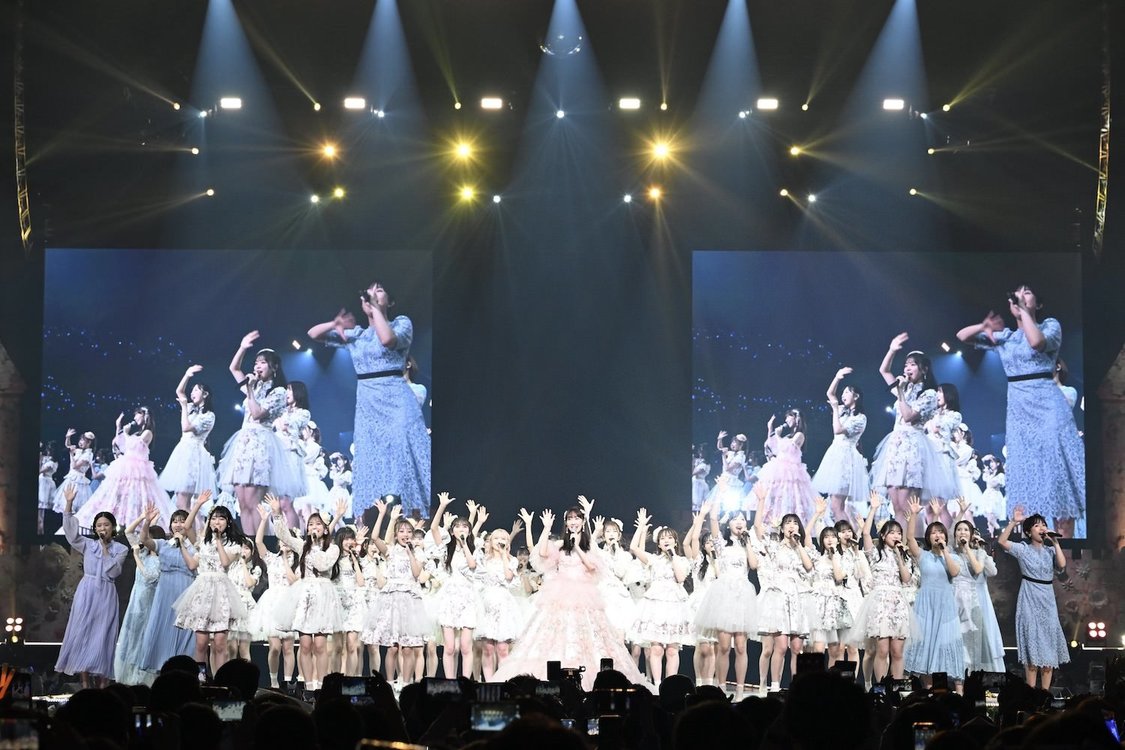 ＜AKB48春コンサート 2024 in ぴあアリーナMM 柏木由紀卒業コンサート〜17年間、歩いて来たこの道〜＞ぴあアリーナMM（2024年3月16日／©AKB48）