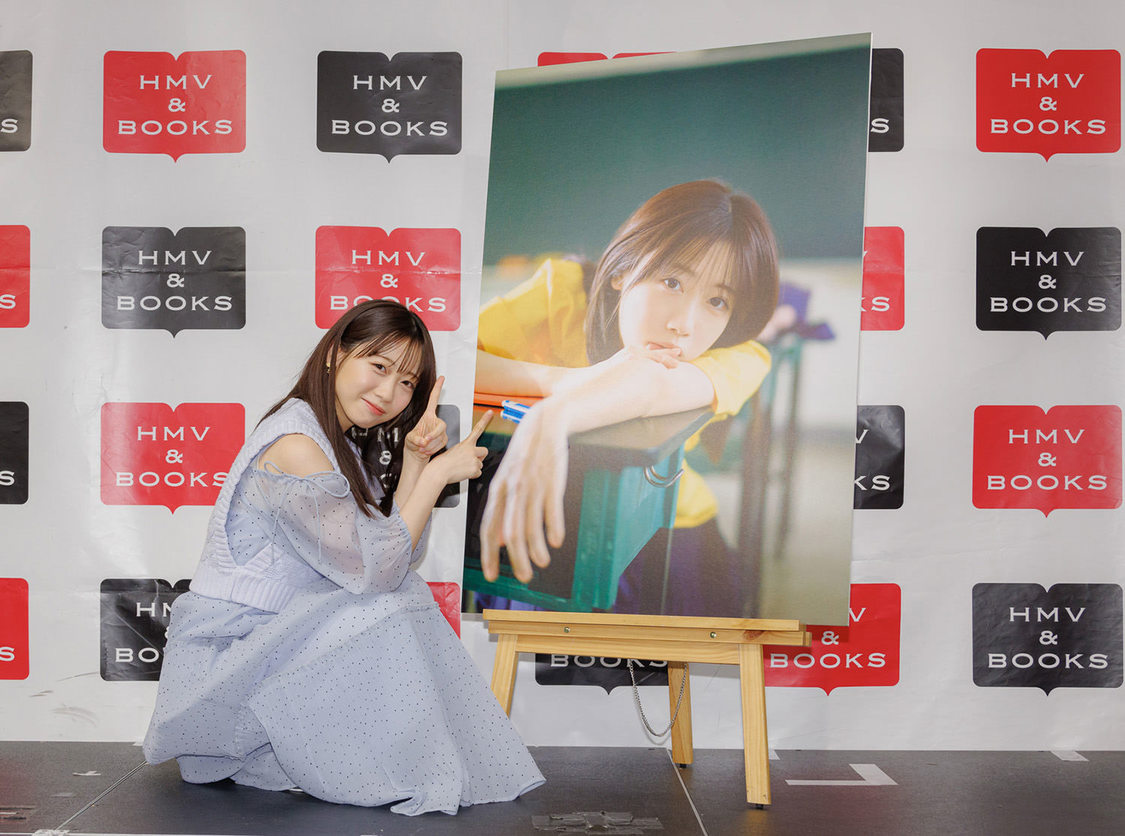 来栖りん＜『来栖りん写真集 step by step』発売記念イベント合同取材＞HMV&BOOKS SHIBUYA（2024年3月17日）
