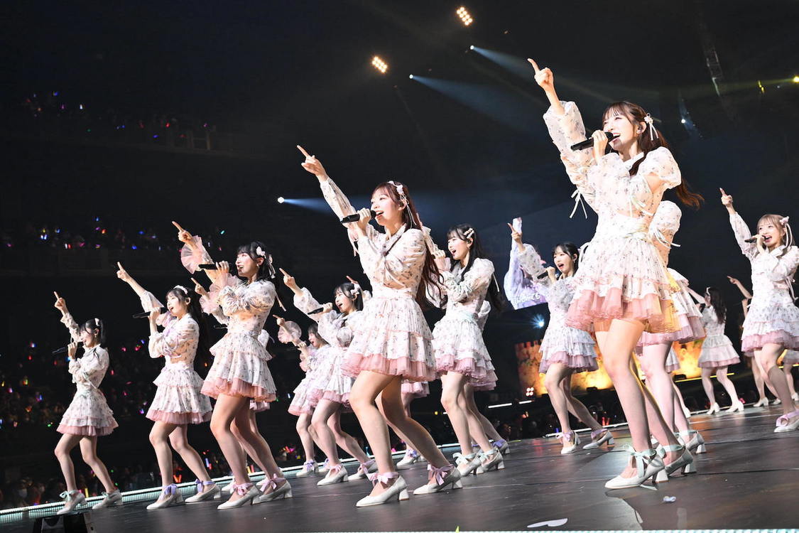 ＜AKB48春コンサート 2024 in ぴあアリーナMM 昼の部〜未来が目にしみる〜＞ぴあアリーナMM（2024年3月17日／©AKB48）