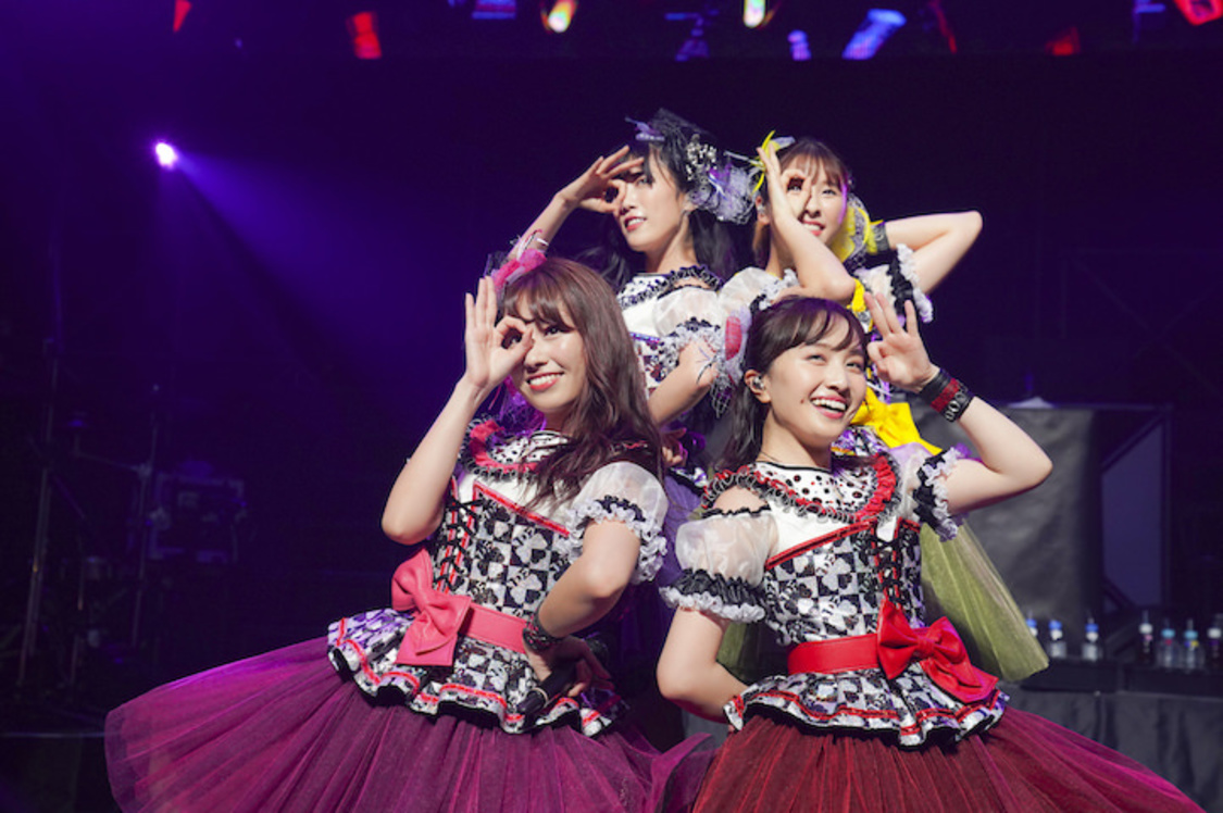 ももいろクローバーZ｜＜EVIL LINE RECORDS 5th Anniversary FES.“EVIL A LIVE” 2019＞（写真提供：キングレコード）