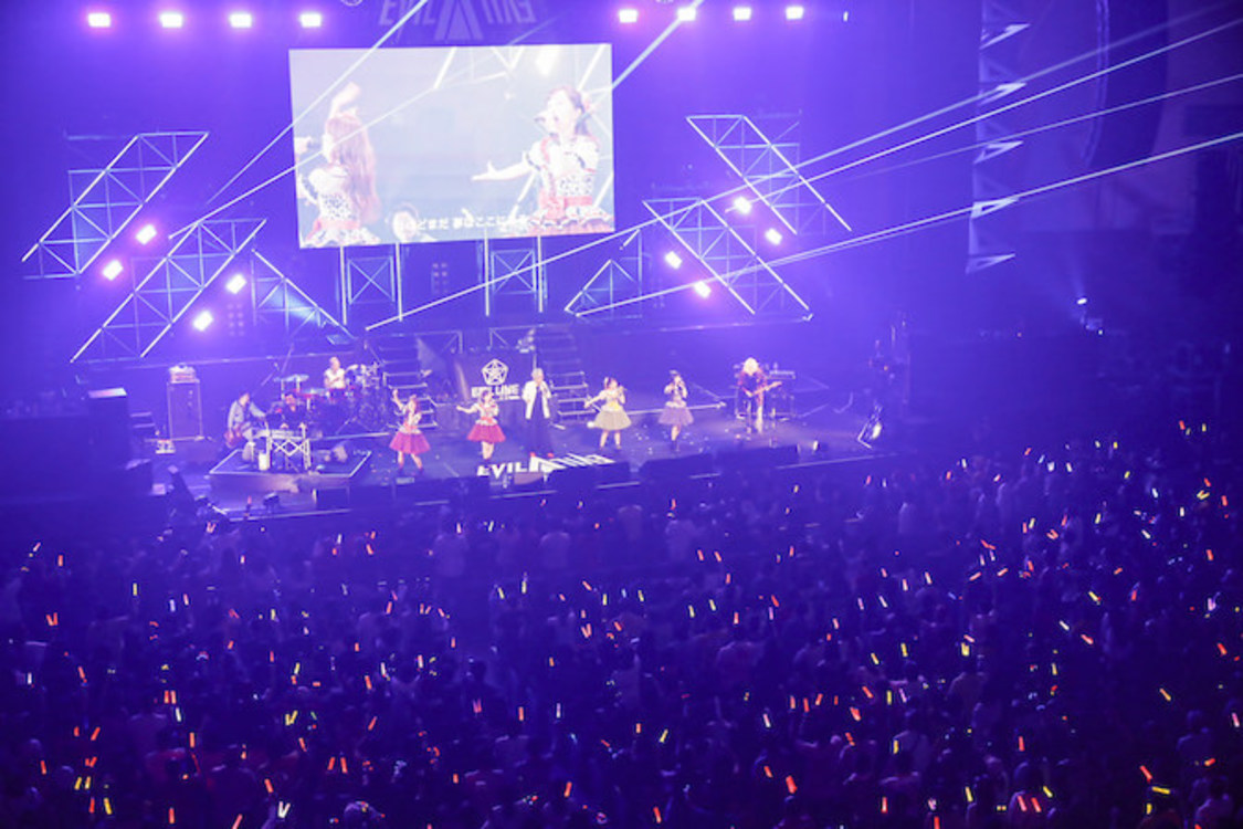 特撮×ももいろクローバーZ｜＜EVIL LINE RECORDS 5th Anniversary FES.“EVIL A LIVE” 2019＞（写真提供：キングレコード）