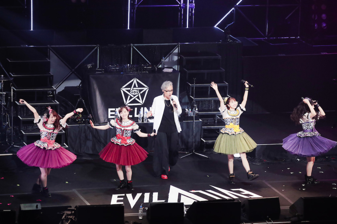 特撮×ももいろクローバーZ｜＜EVIL LINE RECORDS 5th Anniversary FES.“EVIL A LIVE” 2019＞（写真提供：キングレコード）