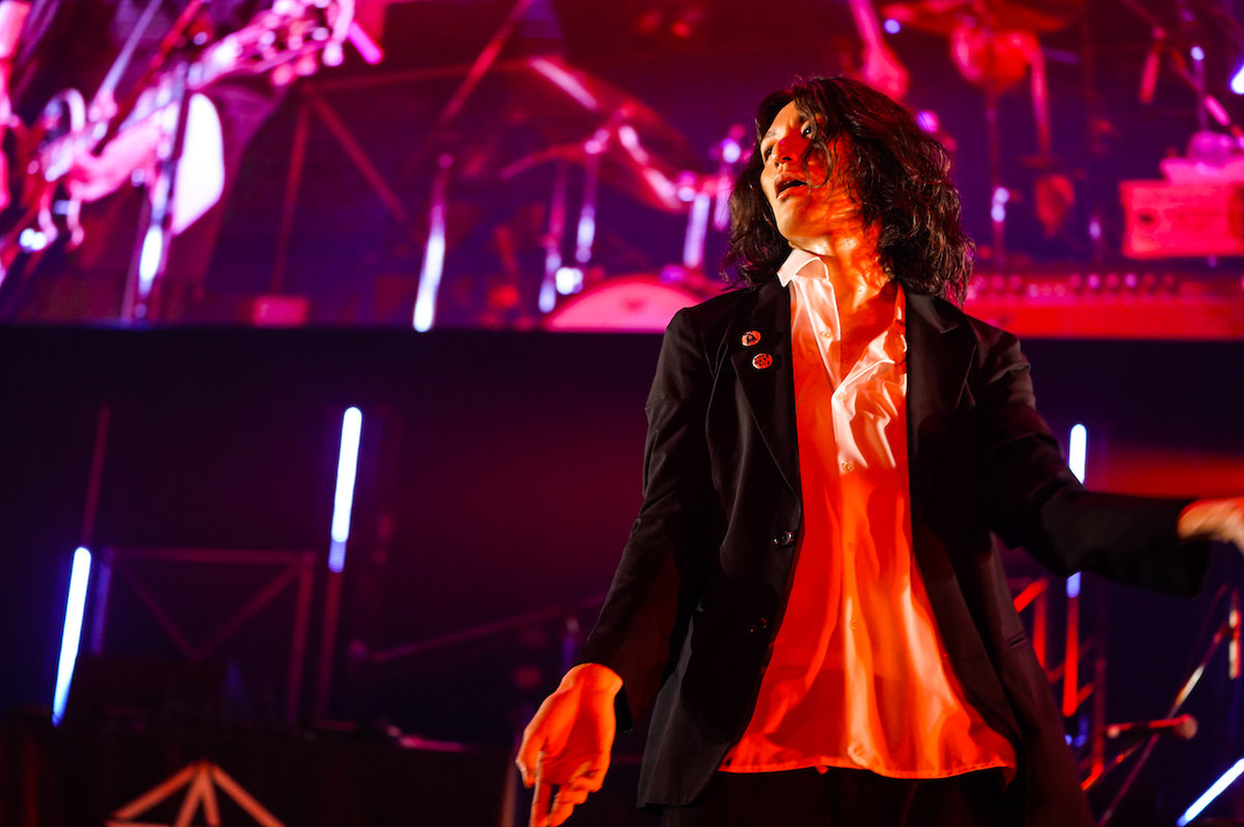 ドレスコーズ｜＜EVIL LINE RECORDS 5th Anniversary FES.“EVIL A LIVE” 2019＞（写真提供：キングレコード）