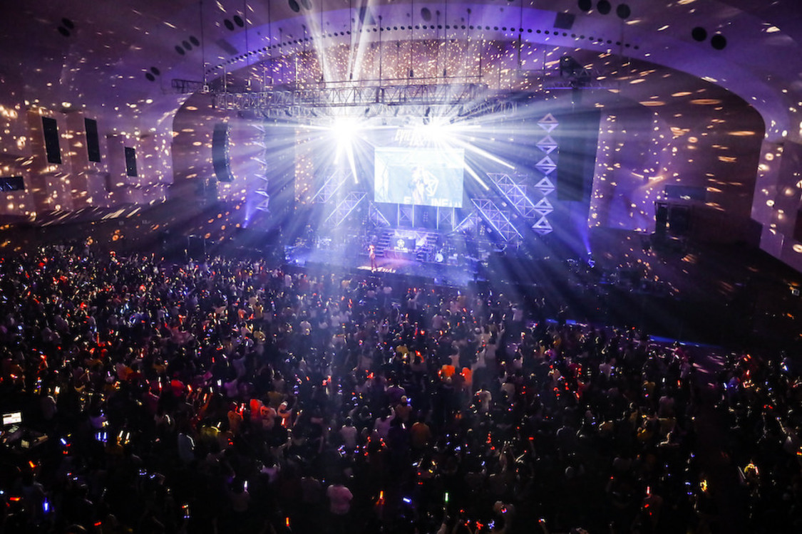 TeddyLoid｜＜EVIL LINE RECORDS 5th Anniversary FES.“EVIL A LIVE” 2019＞（写真提供：キングレコード）