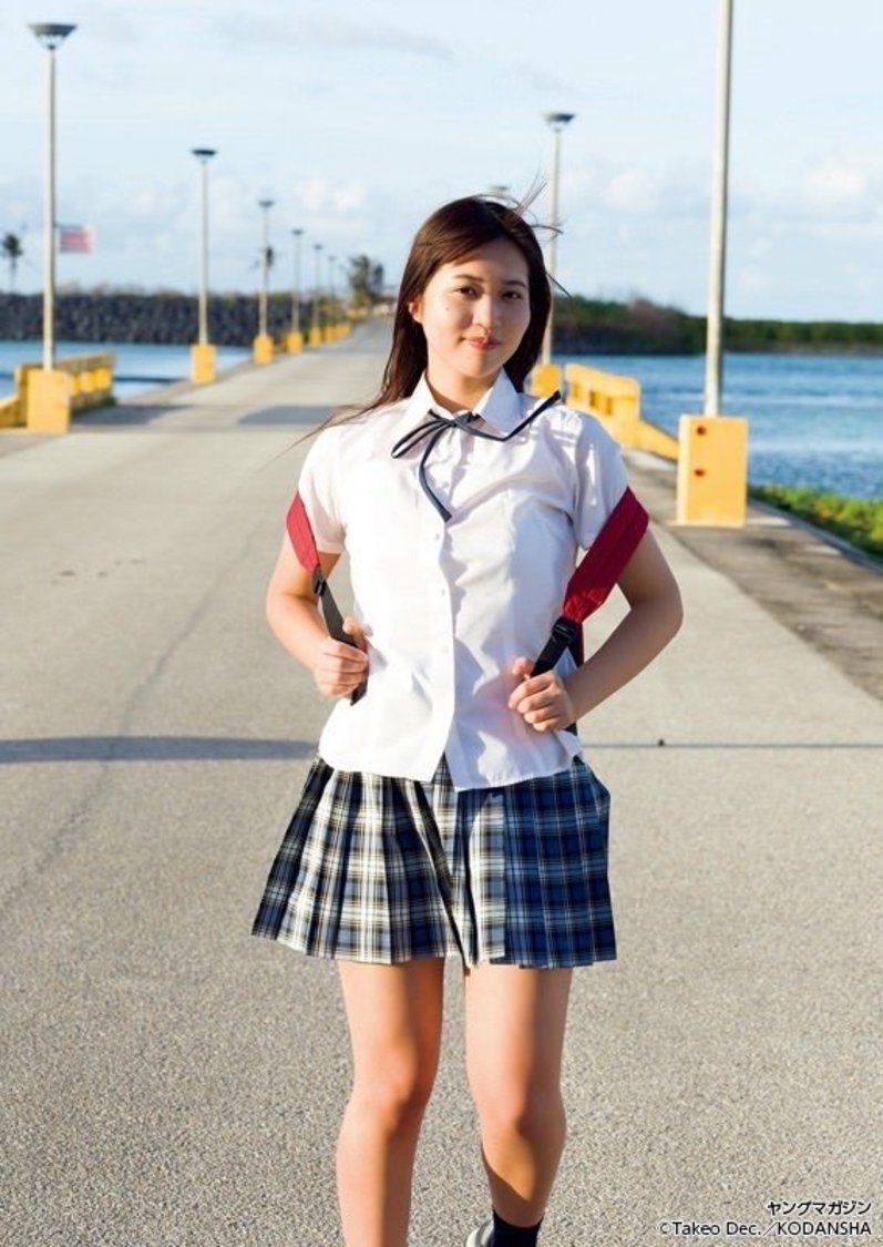 南みゆか『週刊ヤングマガジン』17号（©︎Takeo Dec.／講談社）