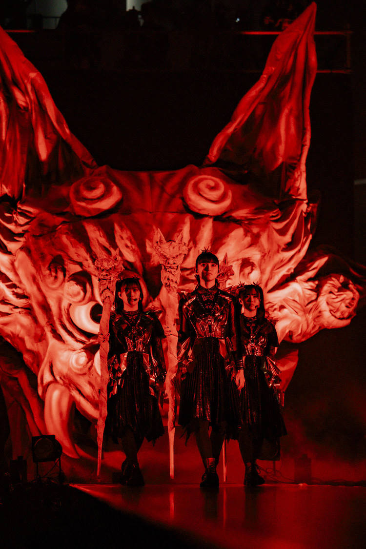 ＜BABYMETAL WORLD TOUR 2023 - 2024 TOUR FINAL IN JAPAN LEGEND - 43＞沖縄コンベンションセンター展示棟（2024年3月23日、24日／撮影：Taku Fujii）