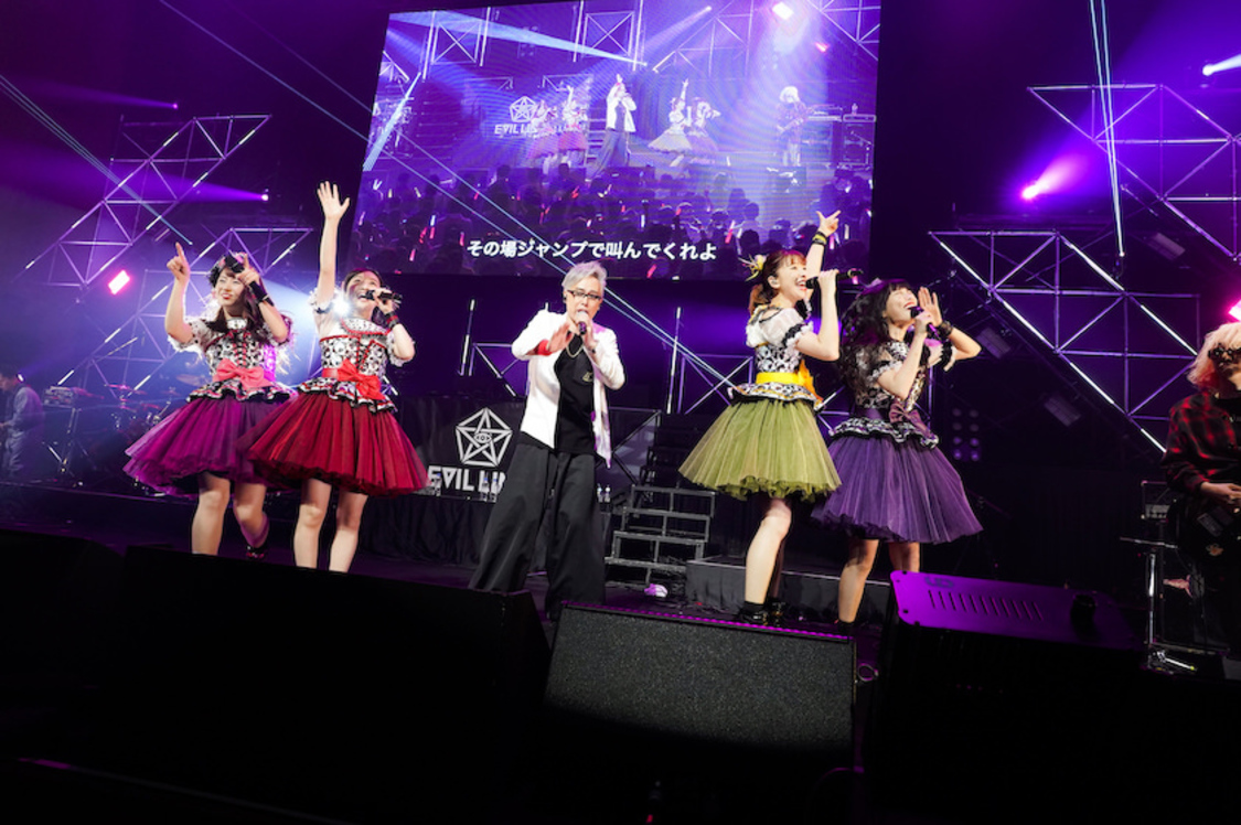 特撮×ももいろクローバーZ｜＜EVIL LINE RECORDS 5th Anniversary FES.“EVIL A LIVE” 2019＞（写真提供：キングレコード）
