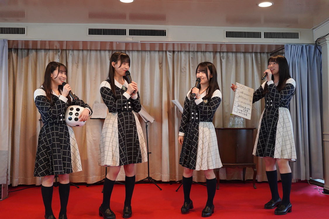 STU48＜New Wave Project presents　祝！2.5期研究生昇格決定記念イベント「出航」＞広島ベイクルーズ銀河（2024年3月25日／ⒸSTU）