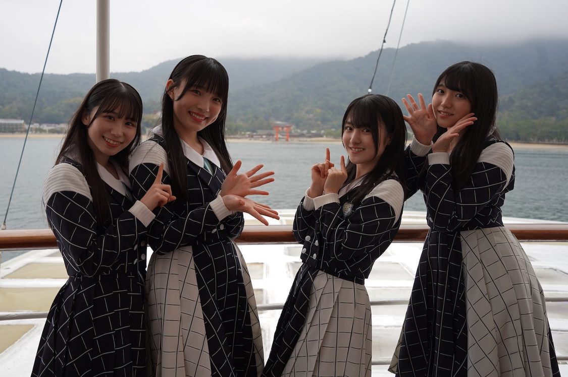 STU48＜New Wave Project presents　祝！2.5期研究生昇格決定記念イベント「出航」＞広島ベイクルーズ銀河（2024年3月25日／ⒸSTU）