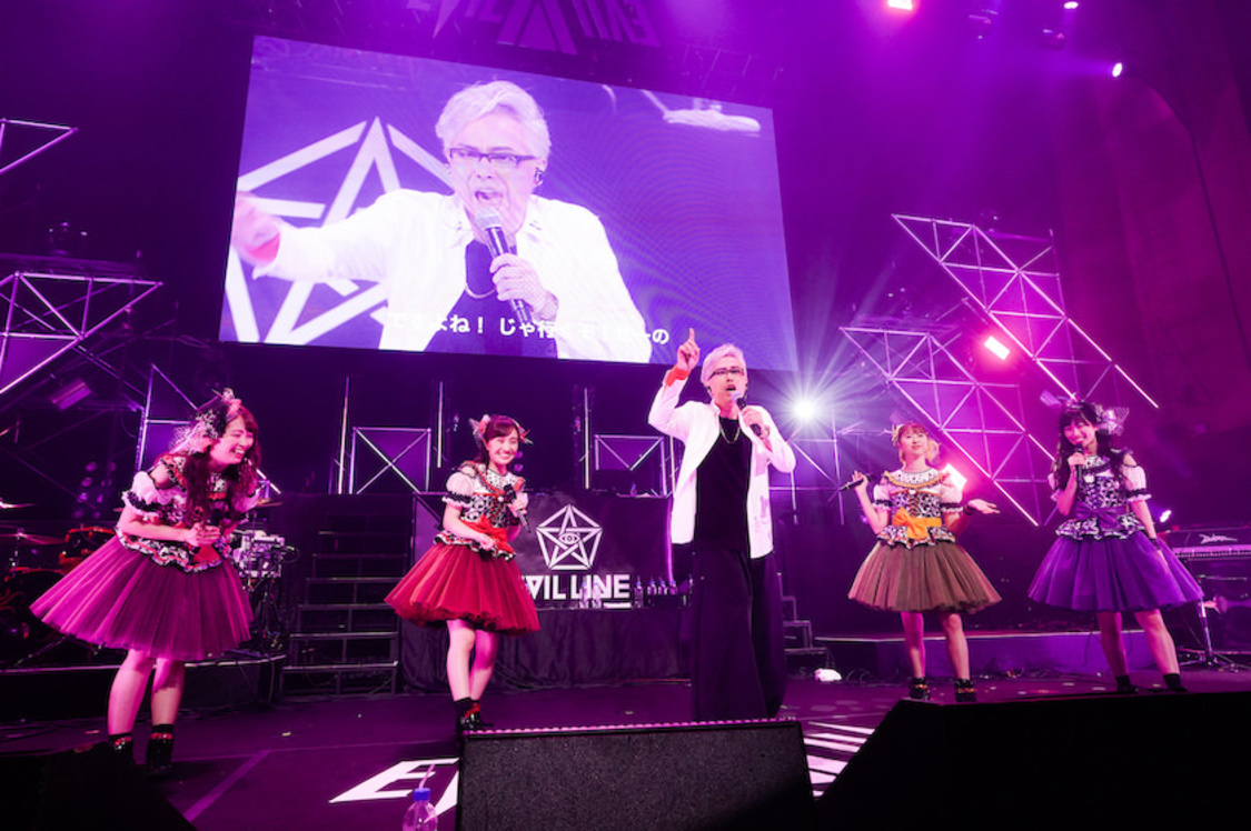 特撮×ももいろクローバーZ｜＜EVIL LINE RECORDS 5th Anniversary FES.“EVIL A LIVE” 2019＞（写真提供：キングレコード）