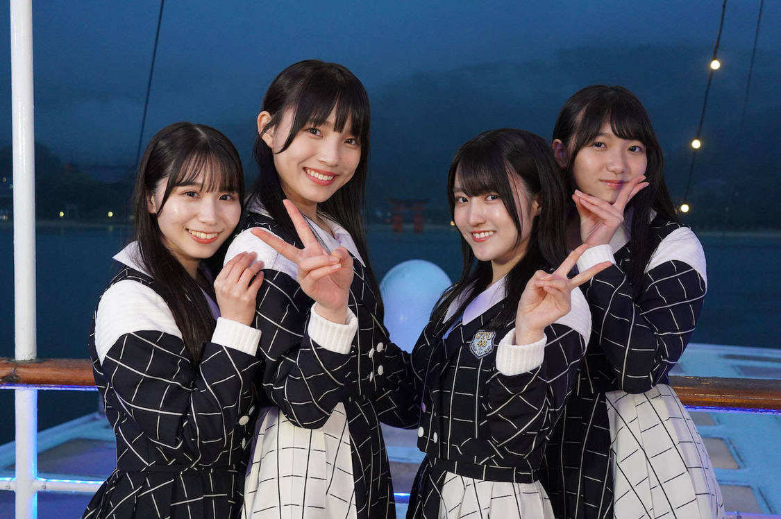 STU48＜New Wave Project presents　祝！2.5期研究生昇格決定記念イベント「出航」＞広島ベイクルーズ銀河（2024年3月25日／ⒸSTU）