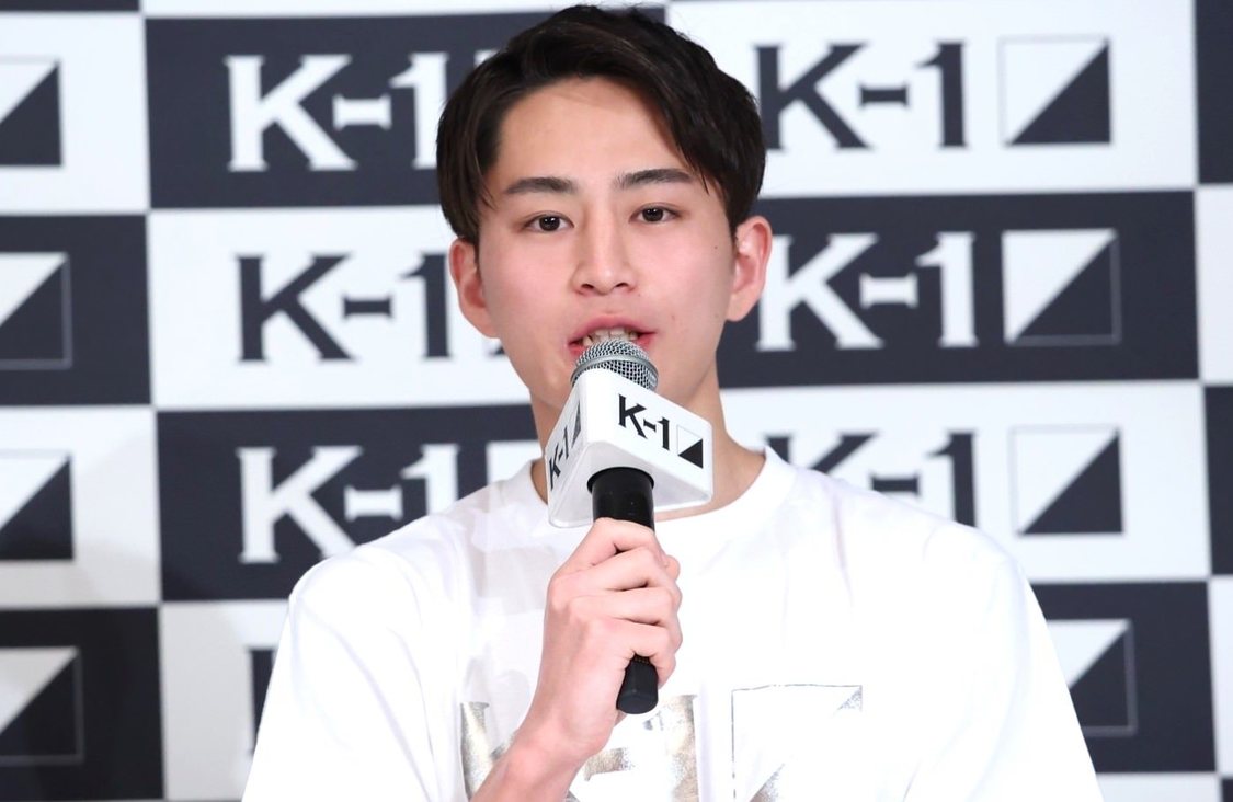 松山勇汰＜K-1 WORLD MAX＞記者会見（2024年4月26日）