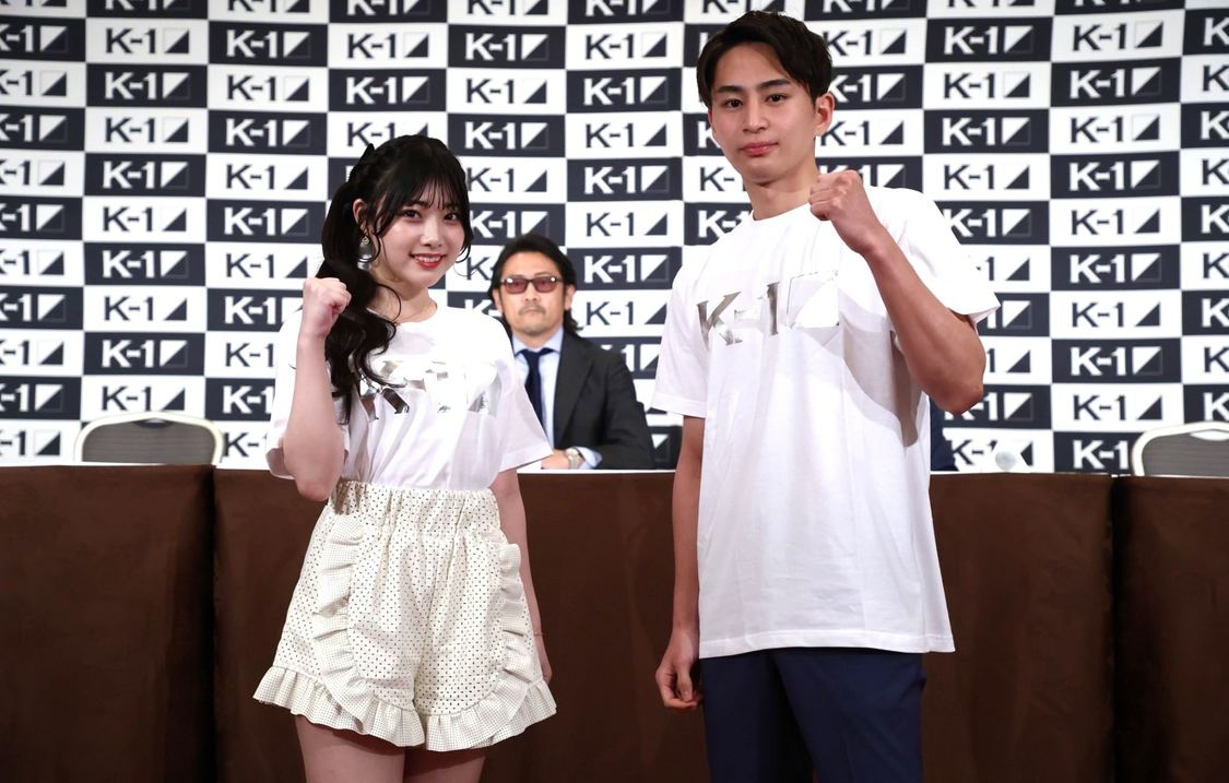 小浜桃奈、松山勇汰＜K-1 WORLD MAX＞記者会見（2024年4月26日）