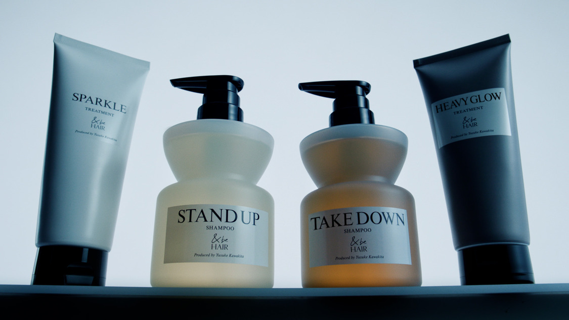 新CM『be honest to HAIR』場面写真