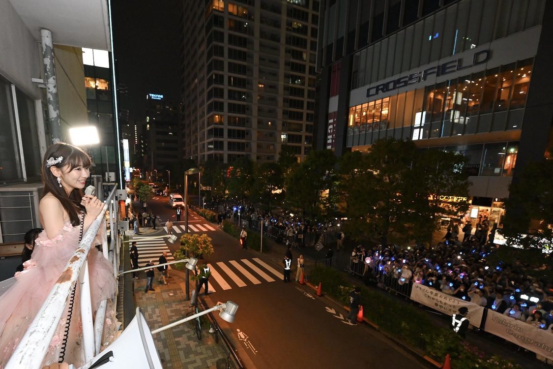 ＜AKB48 柏木由紀 卒業公演＞AKB48劇場（2024年4月30日／©AKB48）