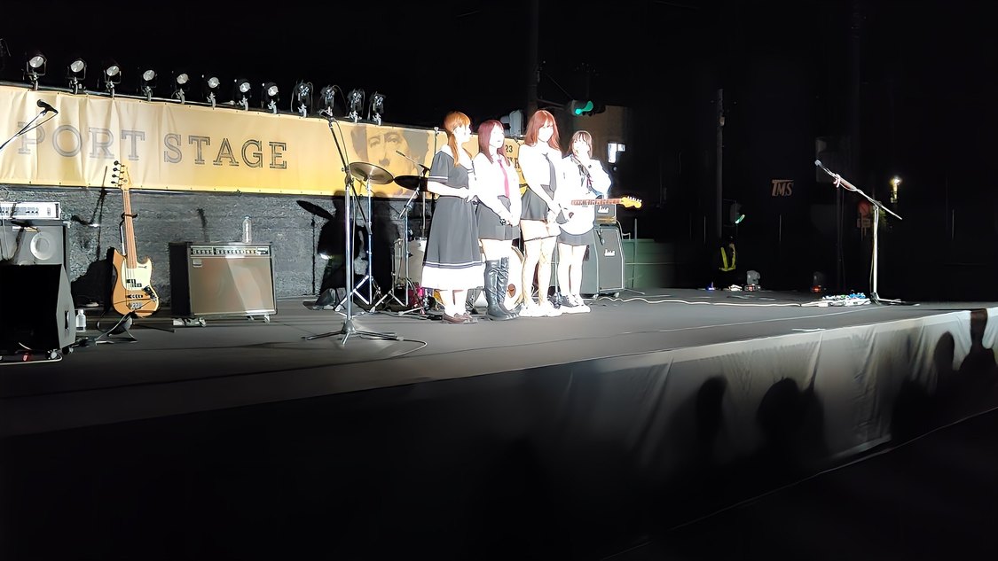 kimi to band〜overseas edition〜＜第26回（令和6年度）成臨丸フェスティバル＞浦賀レンガドック周辺特設屋外ステージ（2024年4月27日）
