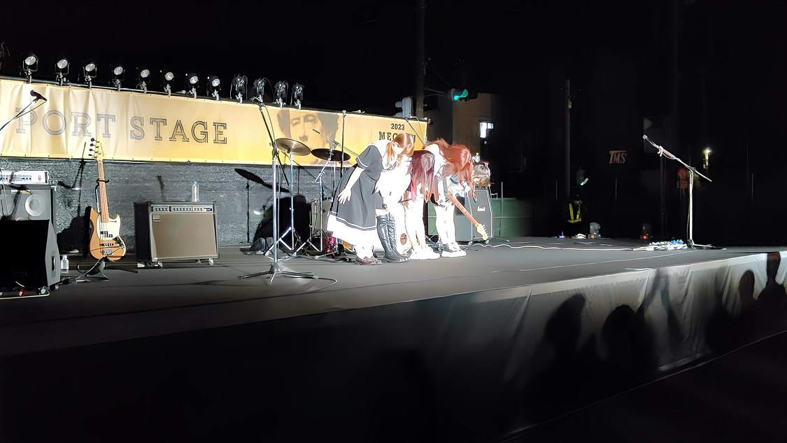 kimi to band〜overseas edition〜＜第26回（令和6年度）成臨丸フェスティバル＞浦賀レンガドック周辺特設屋外ステージ（2024年4月27日）