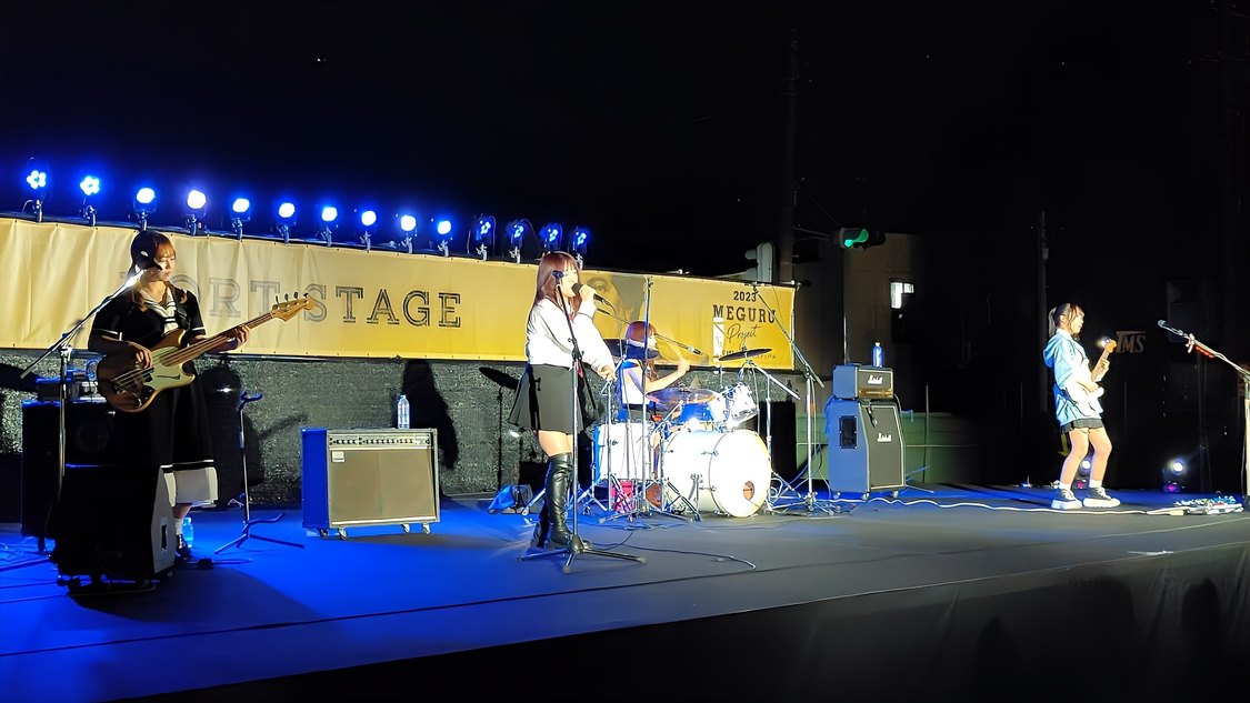 kimi to band〜overseas edition〜＜第26回（令和6年度）成臨丸フェスティバル＞浦賀レンガドック周辺特設屋外ステージ（2024年4月27日）