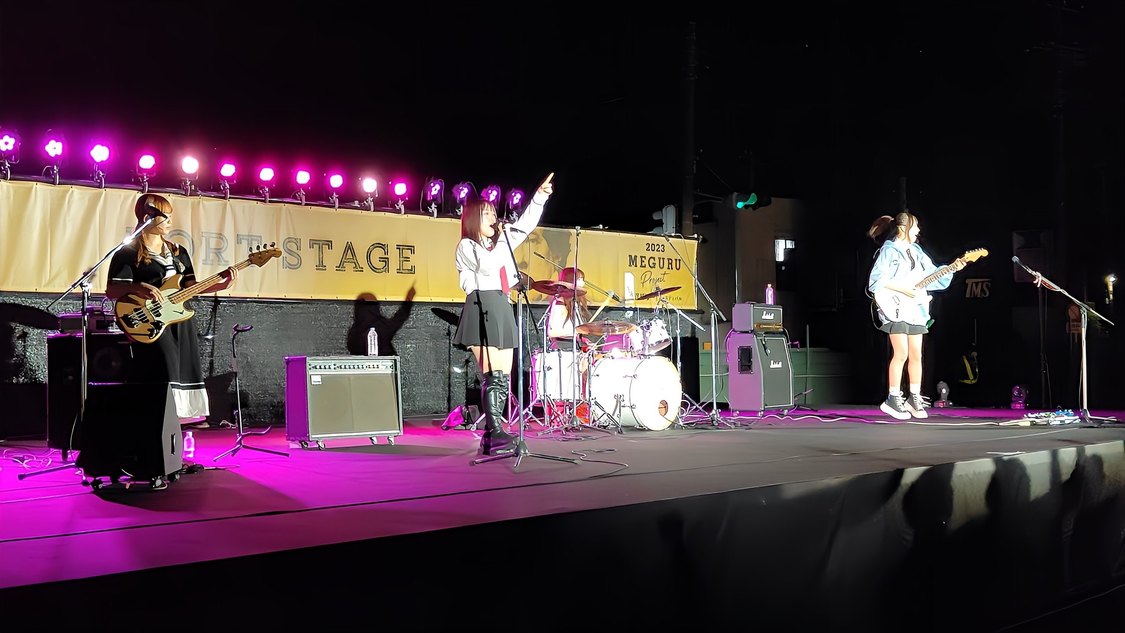 kimi to band〜overseas edition〜＜第26回（令和6年度）成臨丸フェスティバル＞浦賀レンガドック周辺特設屋外ステージ（2024年4月27日）