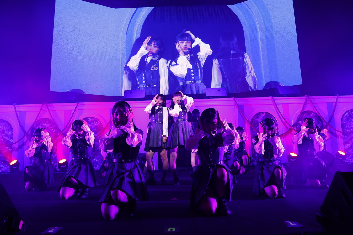 ＜HKT48 春のコンサート2024〜ホップ・ステップ・ジャンプ〜＞LINE CUBE SHIBUYA（2024年5月9日／©Mercury）