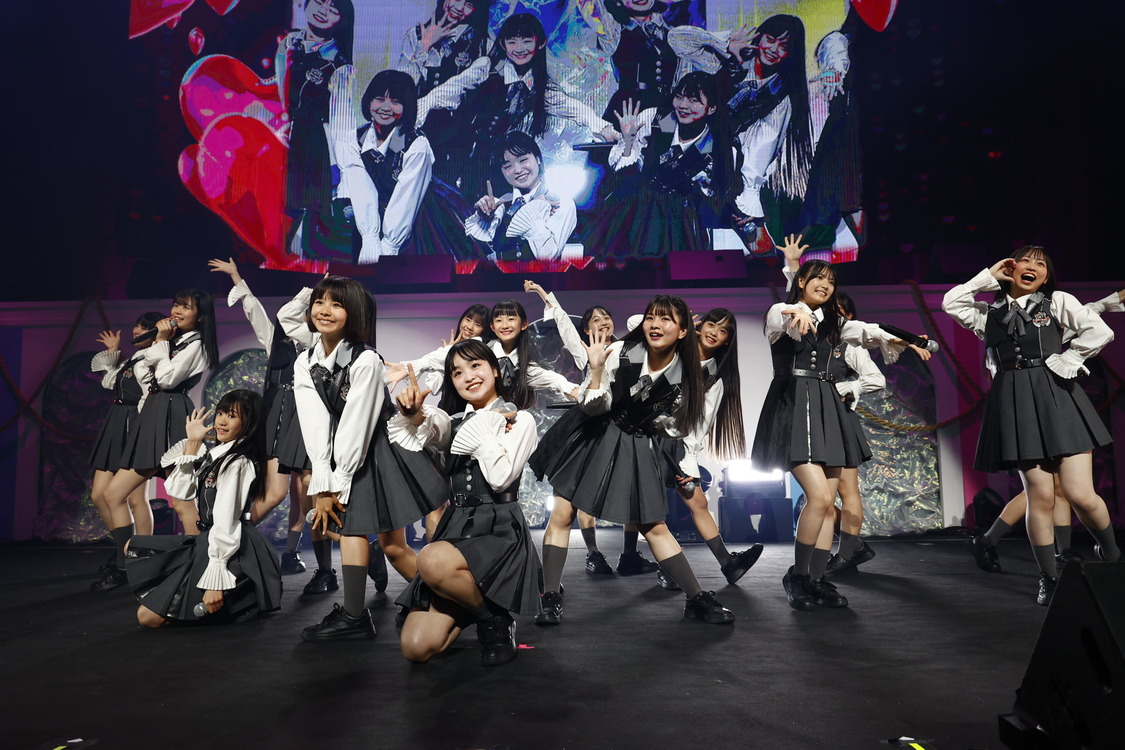 ＜HKT48 春のコンサート2024〜ホップ・ステップ・ジャンプ〜＞LINE CUBE SHIBUYA（2024年5月9日／©Mercury）
