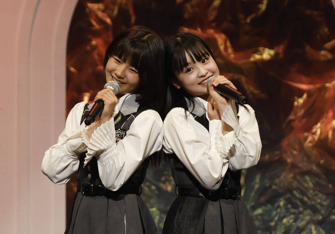 ＜HKT48 春のコンサート2024〜ホップ・ステップ・ジャンプ〜＞LINE CUBE SHIBUYA（2024年5月9日／©Mercury）