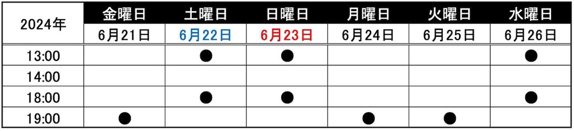 ＜File No.0002『パラノイドには騙されない』＞スケジュール