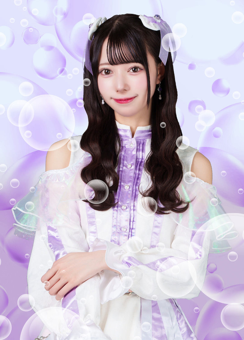 神木彩花（紫色担当）