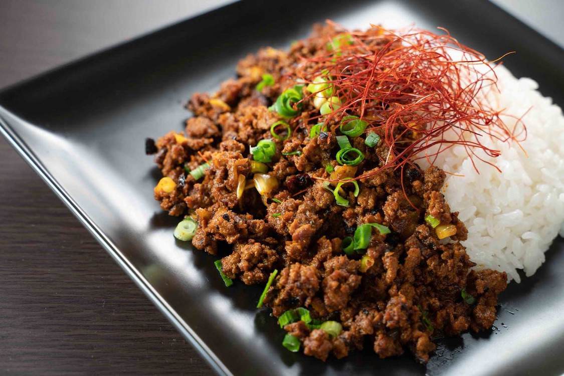 クリームソーダに合うキーマカレー