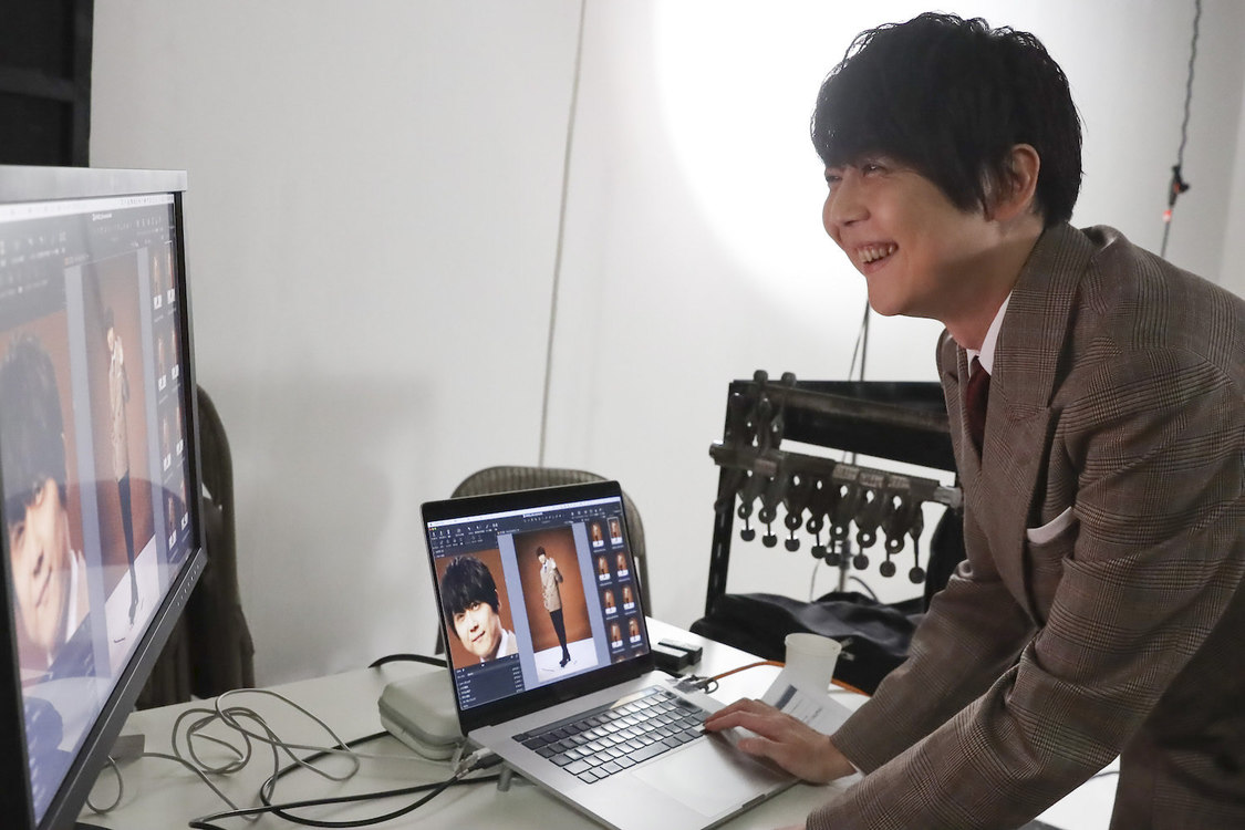 収録オフショット