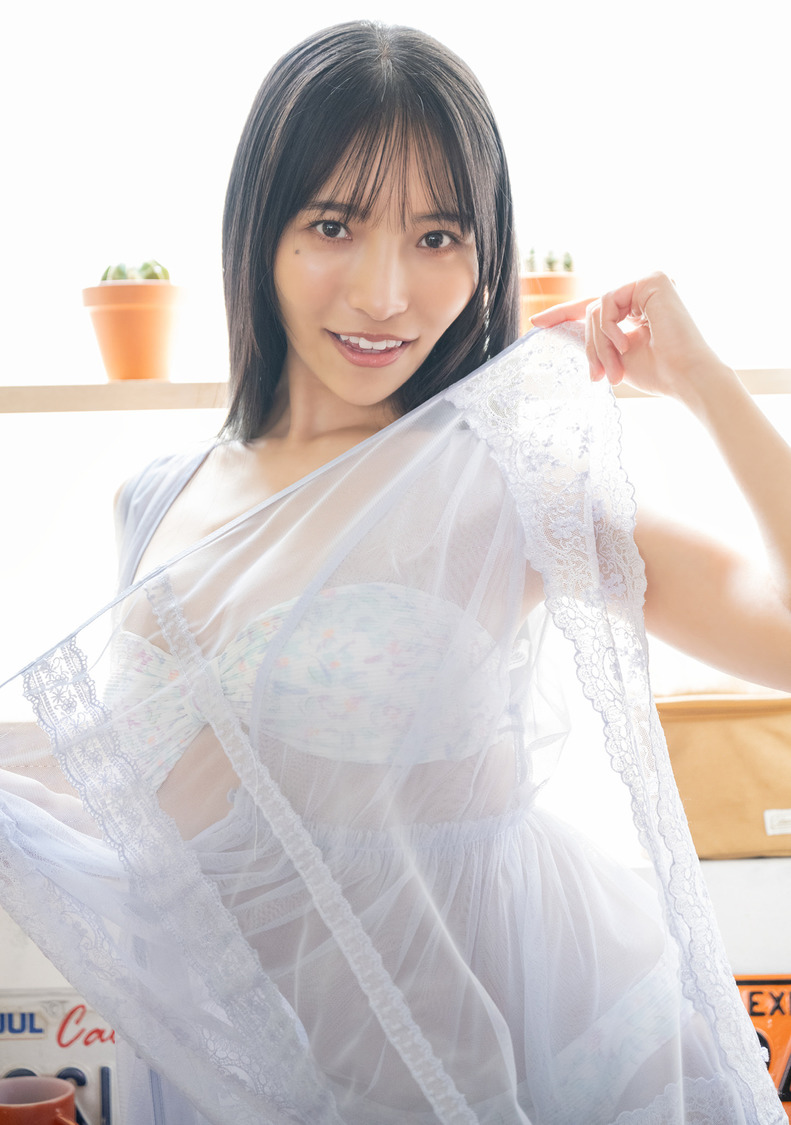 桜井うい『ヤングアニマルWeb』（撮影：山口京和）