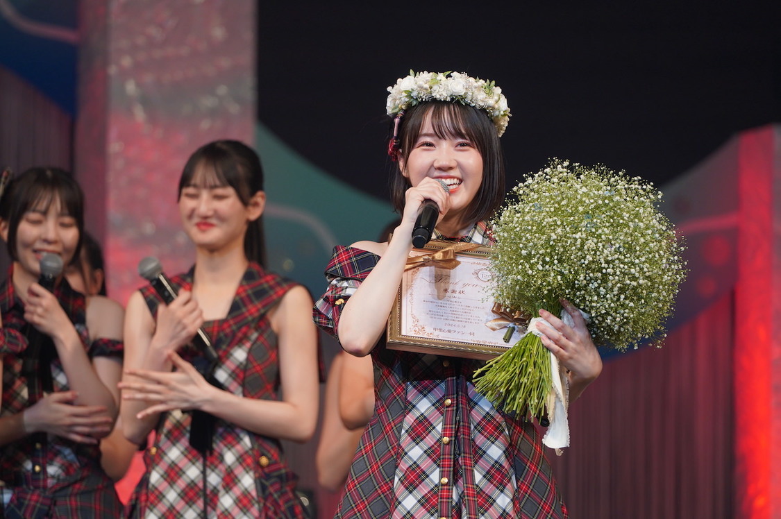 ＜STU48 7周年ツアー＞広島文化学園HBGホール（2024年5月18日／©STU）