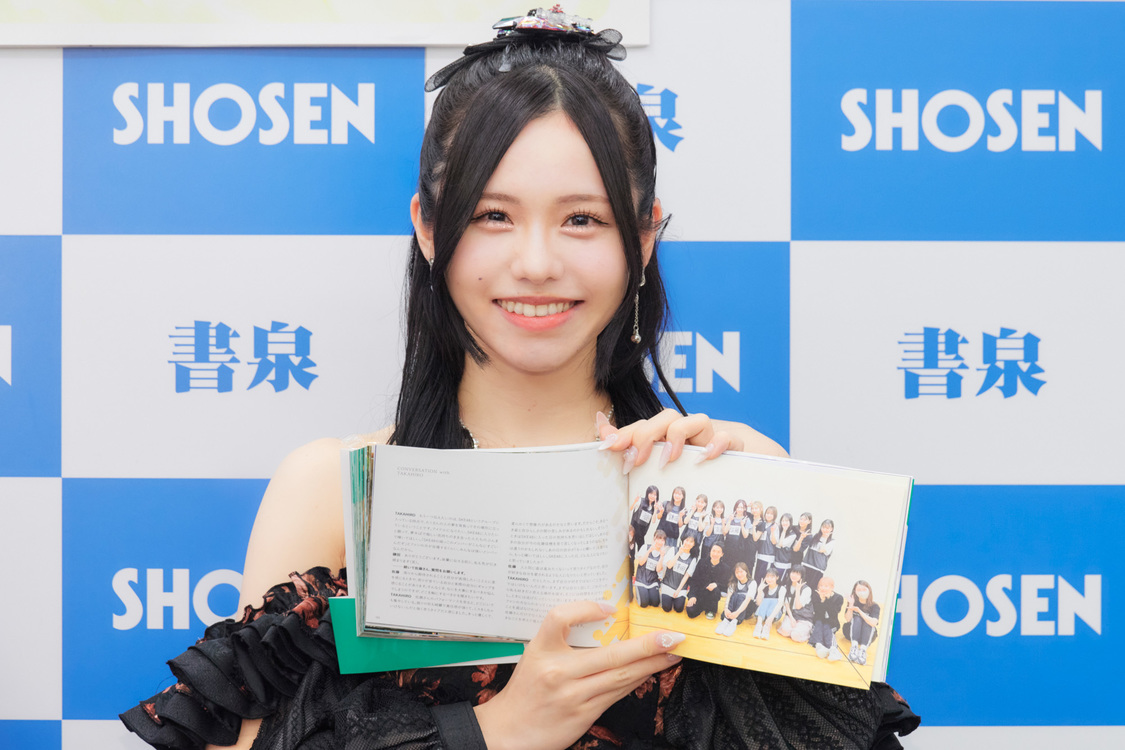 佐藤佳穂＜写真集 『ずぶ濡れSKE48 Team E』囲み取材＞書泉ブックタワー（2024年5月19日）