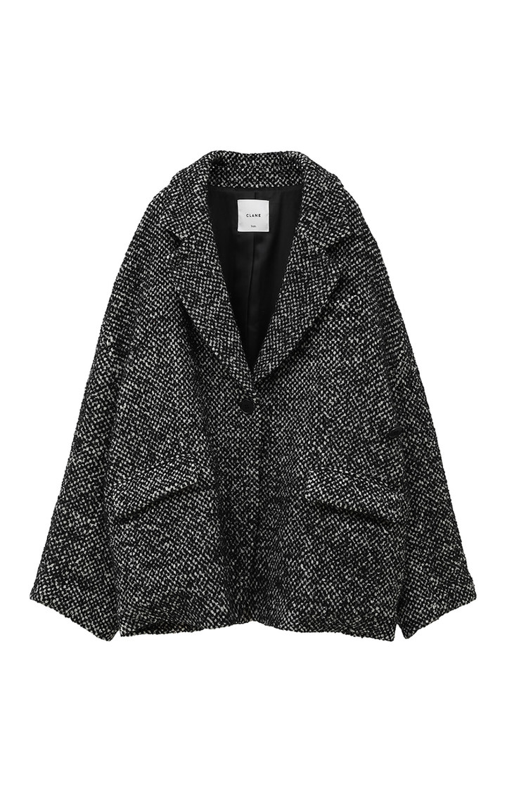 SuzuHirose × CLANE MIX COLOR OVER COAT