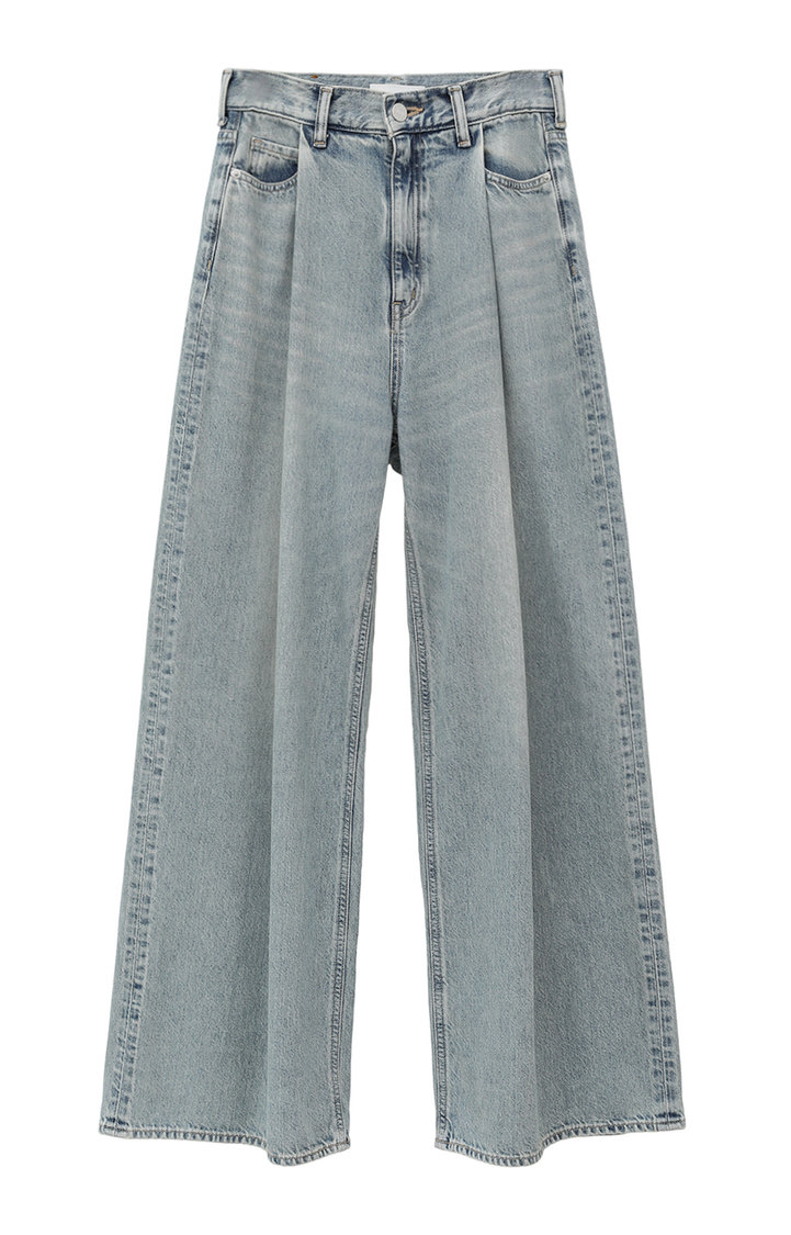 SuzuHirose × CLANE TUCK WIDE DENIM PANTS 価格：￥24,200