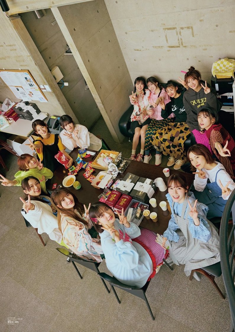 『B.L.T.2024年7月号』ローソンエンタテインメント購入特典：櫻坂46二期生　両面ポスター（裏）