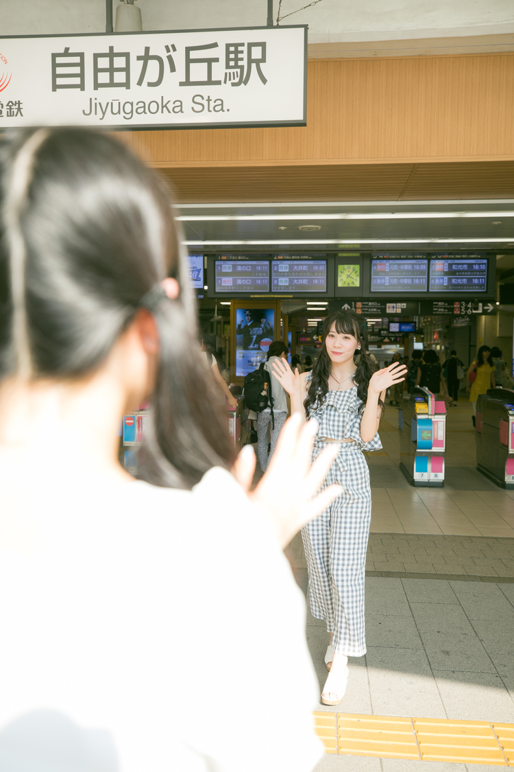 Pop'n'Roll副編集長 茉井良菜と宇佐美幸乃（Luce Twinkle Wink☆）