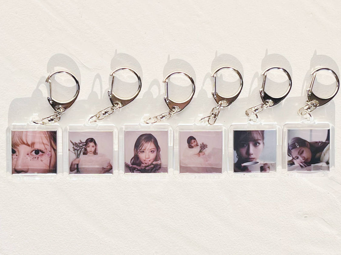 No.25 ランダムフィルムフォトキーホルダー