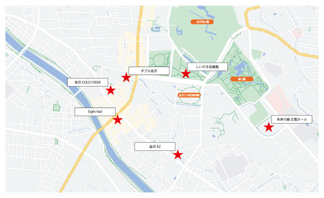 ＜UP-T presents かがやきフェス2024＞会場