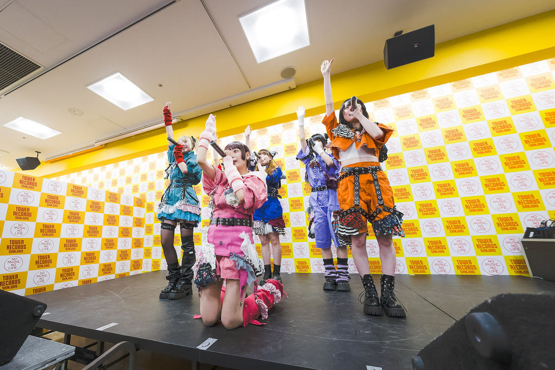 ＜ゆるめるモ！の再逆襲[Re:Counterattack]＞タワーレコード新宿店9F（2024年5月19日）